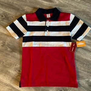Boys patriotic polo shirt